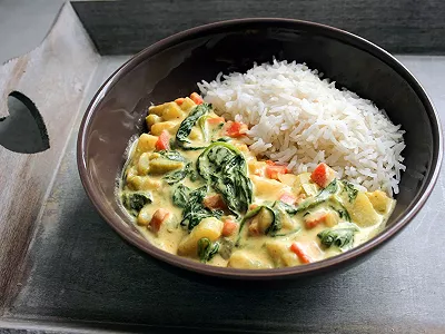 Curry de  légume